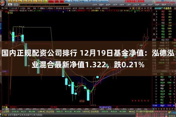 国内正规配资公司排行 12月19日基金净值：泓德泓业混合最新